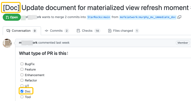 Doc title